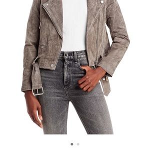 Blank NYC Suede Motto Jacket